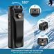 Нагрудний відеореєстратор BOBLOV A22 1080p з диктофоном, поворотним об'єктивом, дисплеєм, кутом огляду 160&deg; A22 фото 6