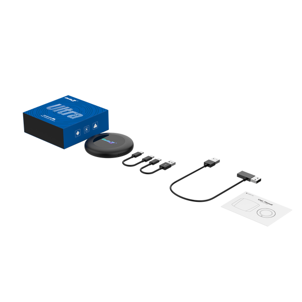 CarlinKit TBox Ultra 2 8/128 ГБ Android 15 &mdash; 8-ядерний мультимедійний бокс з 4G, GPS та Google Play TBOX-C2B фото