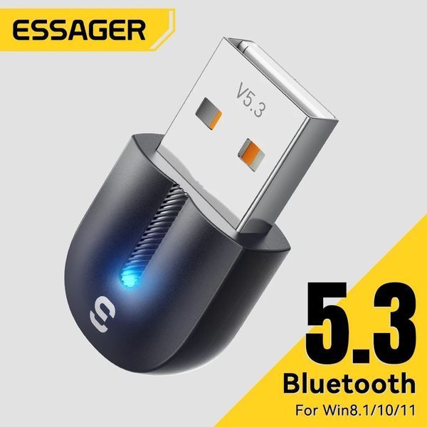 USB Bluetooth 5.3 Адаптер Essager EBT53-BH01-P для ПК и ноутбука (Windows 8.1/10/11) EBT53-BH01-P фото