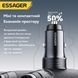 Автомобільний зарядний пристрій Essager ES-CC24 30W USB-C + USB-A PD QC3.0 чорний ECCPQ-SH01-P фото 6