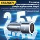 Автомобільна зарядка Essager ES-CC16 89W сумісна з iPhone Samsung Xiaomi USB-C USB-A ECCPQ-LC0G-P фото 6