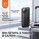 Повербанк Essager Heteromypil 10000 mAh 22.5W с цифровым дисплеем и встроенными кабелями Type-C и Lightning EDY1W-YT01-Z фото 7
