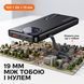 Повербанк Essager Heteromypil 10000 mAh 22.5W с цифровым дисплеем и встроенными кабелями Type-C и Lightning EDY1W-YT01-Z фото 5