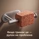 Держатель для туалетной бумаги Everon MK-HP09S, самоклеящийся, нержавеющая сталь, серебристый MK-HP09S_silver фото 9