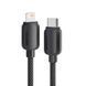 Швидка зарядка iPhone компактний GaN-блок 20 Вт на два порти та нейлоновий кабель USB-C &mdash; Lightning id_523 фото 9