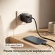Швидка зарядка iPhone компактний GaN-блок 20 Вт на два порти та нейлоновий кабель USB-C &mdash; Lightning id_523 фото 4