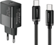 Зарядное устройство Essager 20W GaN, PD/QC USB-C с кабелем Type-C &mdash; Type-C, черное E20JSB1-SYTT1-T фото 9