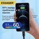 Кабель Essager Type-C &ndash; Lightning 27W швидка зарядка iPhone 1 м чорний EXCL-XC01 фото 5