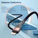 Кабель Essager USB-A Lightning 2.4A для iPhone та iPad, 1м, чорний EXCL-XC01 фото 6