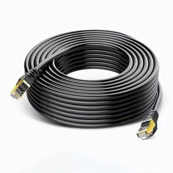 1 метр інтернет кабель 1Gb RJ45 Ethernet Cat6, гігабітний LAN-кабель, патч-корд, плаский id_436 фото