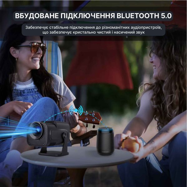 Проектор Magcubic HY350 PRO FullHD 1080P Allwinner H713 2/32 ГБ Android 11 (чёрно-серый) HY350_PRO фото