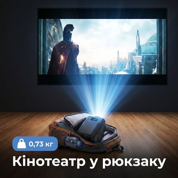 Проектор Everon HY320 Mini HD 720p, Android 11, Wi-Fi 6, поворот 180&deg;, 0,74 кг, чёрный HY320_mini фото