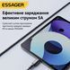 Кабель Essager Sunset Type-C &ndash; Type-C 240W 1м для зарядки ноутбука и телефона, быстрая зарядка PD 3.1 EXCTT3-CG0G-P фото 2