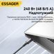 Кабель Essager Sunset Type-C &ndash; Type-C 240W 1м для зарядки ноутбука и телефона, быстрая зарядка PD 3.1 EXCTT3-CG0G-P фото 3