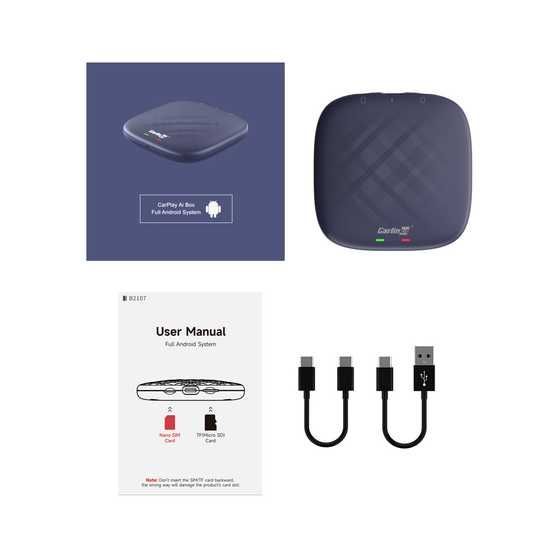 Купить Адаптер 3в1 CarlinKit TBox Plus 4/64Gb 4G/LTE GPS Android