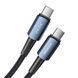 Кабель Essager Sunset Type-C &ndash; Type-C 240W 2м для зарядки ноутбука та телефону, швидка зарядка PD 3.1 EXCTT3-CGA0G-P фото 9