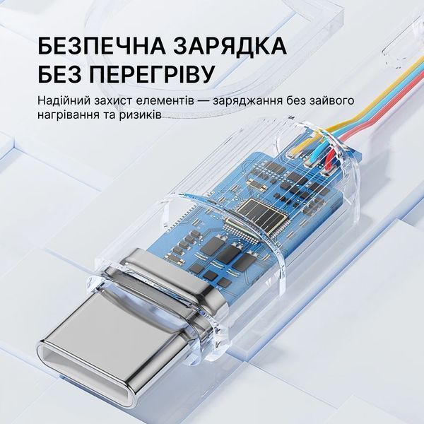 Дата кабель Essager 100W PD, QC та PPS USB-C to USB-C 3 метра (чорний) EXCTT1-XC03 фото