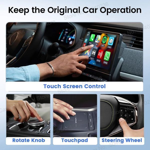 Адаптер CarlinKit X2CA для китайских автомобилей с Baidu Carlife на CarPlay/Android Auto CPC200-MINI SE фото