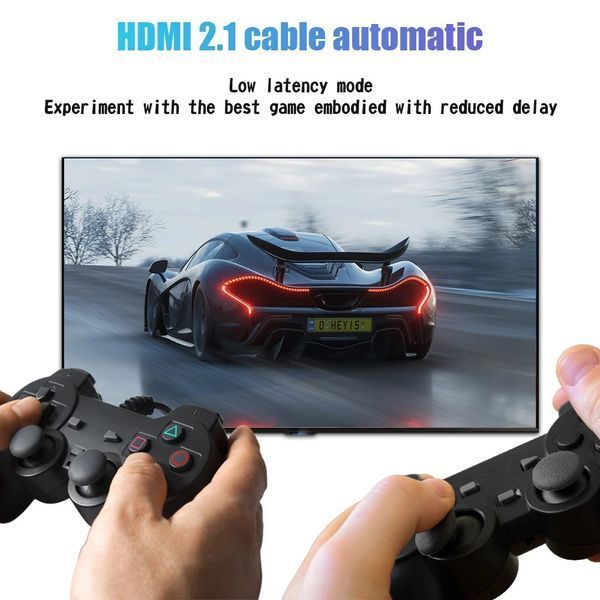 Кабель 8K HDMI 2.1, 5 метров, Ultra High Speed 8K (48 Гбит/с), в нейлоновом оплётении, серый id_461 фото