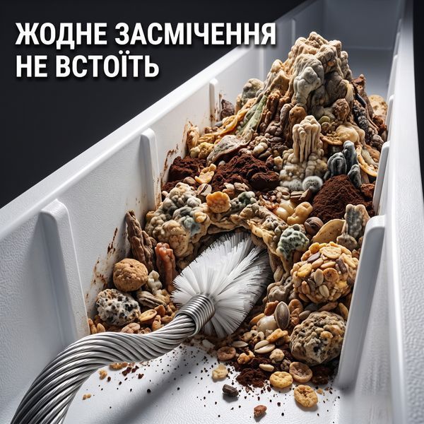 Набор для прочистки дренажа холодильника 5 в 1 &mdash; ёршик на тросе 100 см, шланг, шприц 100 мл RF-DR-05 фото