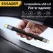Кабель Essager USB4 Type-C &ndash; Type-C 240W 40 Гбит/с 8K@60Hz 11 см черный EXCTT4-YS01-P фото 4