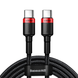 Baseus 100W кабель USB-C to USB-C 1 метр (чорний) ZM-CATKLF-SC91 фото 1